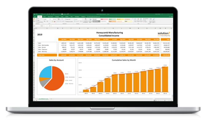screenshot of NetSuite Excel Add-in